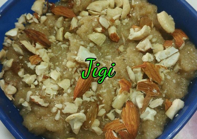 Recipe of Homemade Aate ka halwa