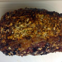 A picture of Onion-Crusted Beef Prime Rib Roast.
