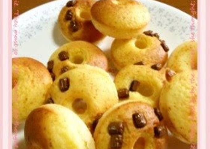 Bagaimana Membuat Oil-Free Plain Baked Doughnuts (with Pancake Mix) yang Enak