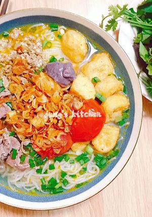 Hình của món Bún Bò Tái 🍜.
