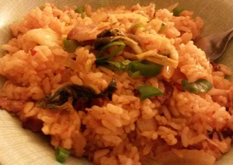 Easiest Way to Prepare Yummy 김치 볶음밥/kimchi fried rice