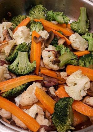 A picture of Veggie stir fry.
