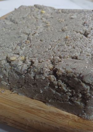 Una foto de Tofu de lentejas sin soja