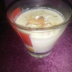 A picture of "Piyush" cooling drink or dessert (Maharashtrian cuisine).