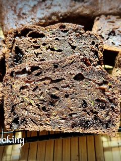 櫛瓜巧克力磅蛋糕 的食譜成品照片