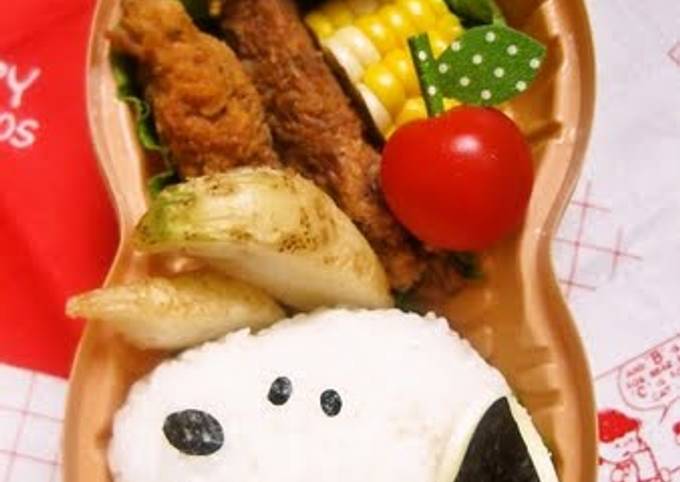 Step-by-Step Guide to Make Homemade Charaben Easy Snoopy Rice Ball