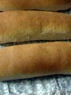 A picture of Dampi's homemade bread.