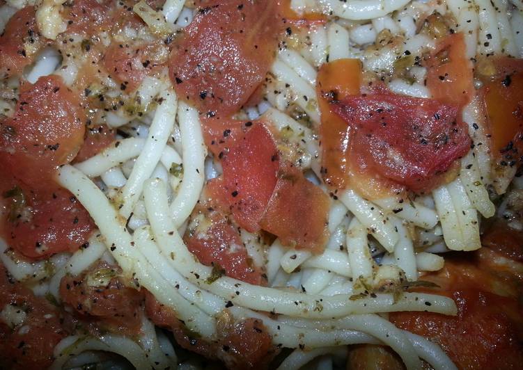 Steps to Make Favorite Angel Hair Tomato Basil Pasta Salad