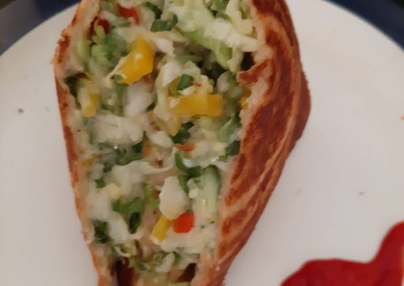 Colorful Healthy Sandwich