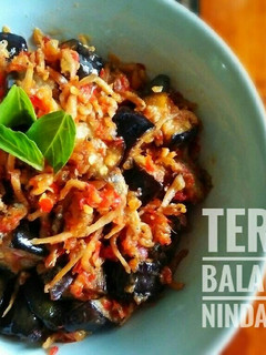 Foto resep Terong Balado Teri Simple
