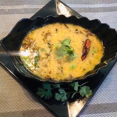 A picture of Moong masoor ki khatti daal.