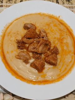 Sárgaborsó főzelék recept fotója