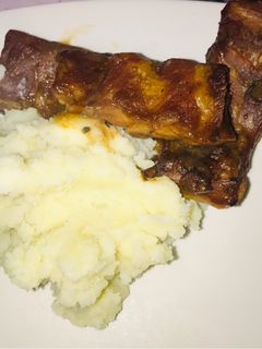 Una foto de Costillas bbq