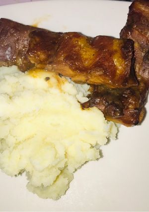 Una foto de Costillas bbq