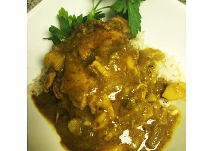 My Daughter love Trinidadian Curry Chicken