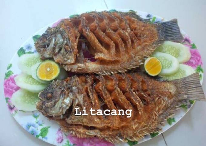 Anti Ribet, Membuat Gurame krispi Bahan Sederhana