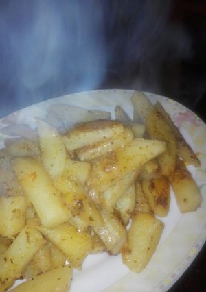 صورة لوصفة بطاطس سهلة وسريعة وصحية