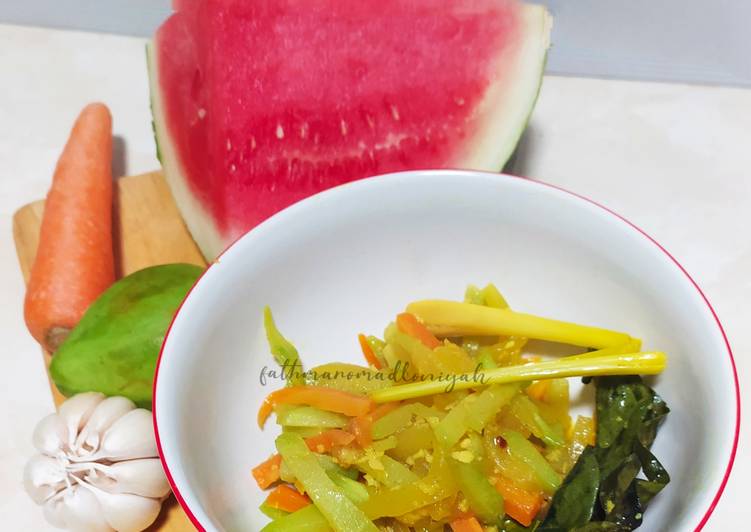 Tumis Kuning Kulit Semangka