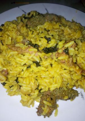 A picture of Opals jellof rice.