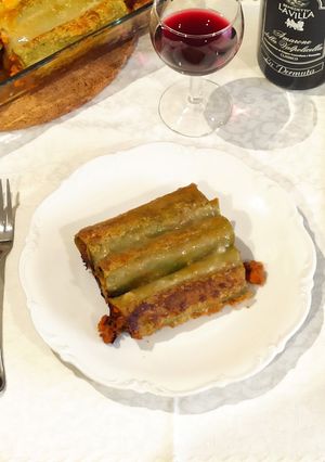 Foto di Cannelloni di manzo e agnello con sfoglia al basilico