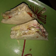 A picture of Homemade sandwich.