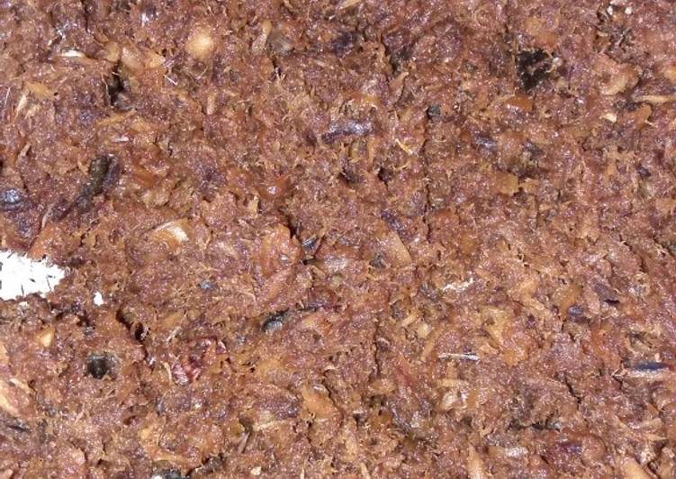 Resep Abon Tuna Asap Manis Anti Gagal