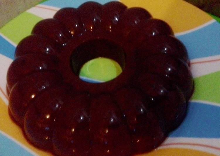 Puding susu chocolatos