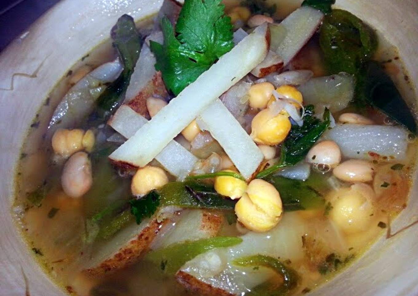 Poblano & Potatoe Soup