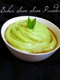 Foto resep Bubur Sum Sum Pandan