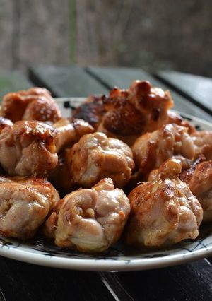 A picture of Chicken Drums in Garlic Soy Sauce.