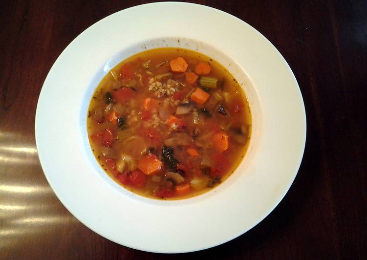 Turkey or Chicken Soup made from leftover Roast Turkey or Chicken