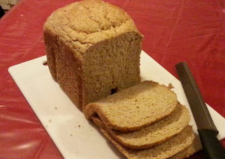Recipe of Ultimate Honey Oat and Wheat Bread