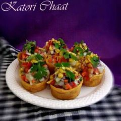 A picture of Katori Chaat.