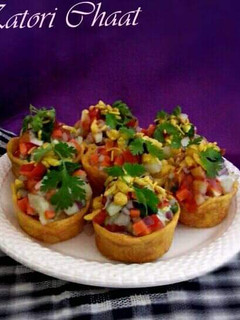 A picture of Katori Chaat.