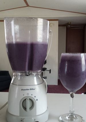 A picture of Ma G's Purple Passion.