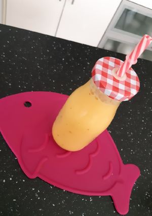Une photo de Smoothie pêche