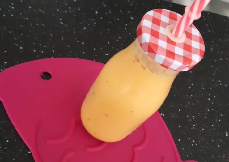 Comment Servir Smoothie pêche