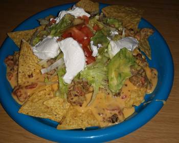 Easy Cooking Recipe Yummy Homemade Queso Dip Nachos Restaurant Style