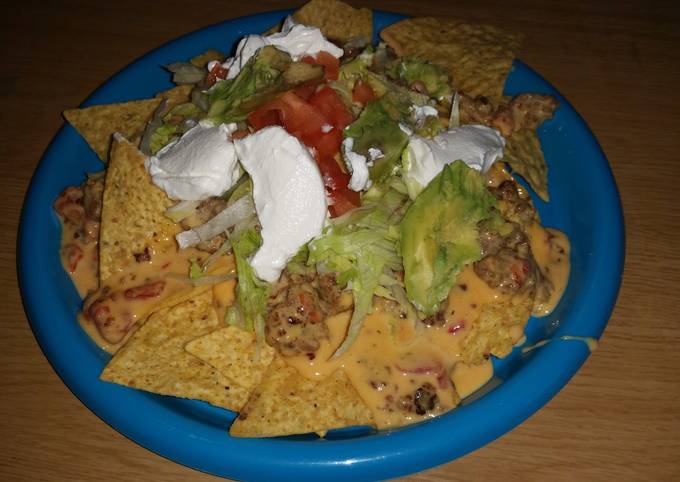 Easiest Way to Make Speedy Yummy Homemade Queso Dip Nachos