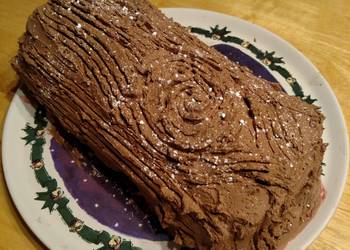 Update, Make Recipe Buche de Noel Yummy