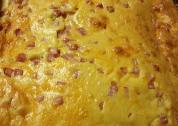 Recipe of Quick Ham Salad Pie