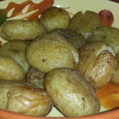 A picture of Papas Arrugadas (Wrinkled Potatoes).