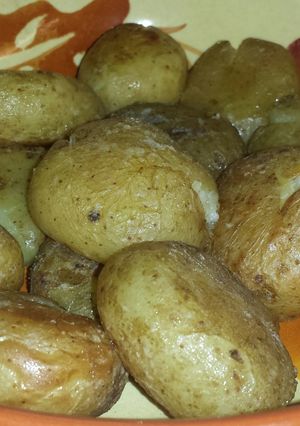 A picture of Papas Arrugadas (Wrinkled Potatoes).