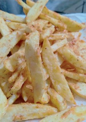 A picture of Pakora fries 🍟.