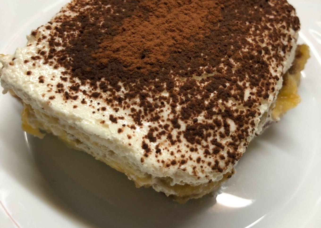 Tiramisú light😋