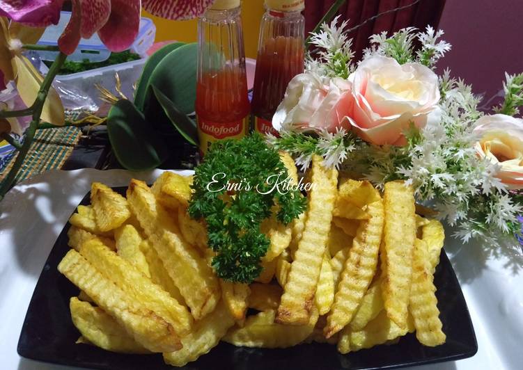 French Fries rumahan Gurih dan Renyah