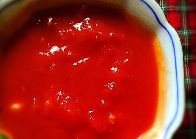 Homemade Additive-Free Fresh Ketchup