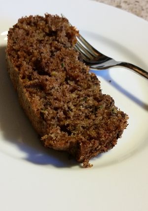 A picture of Chocolate zucchini bread.
