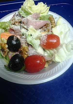 A picture of Not a chef salad.
