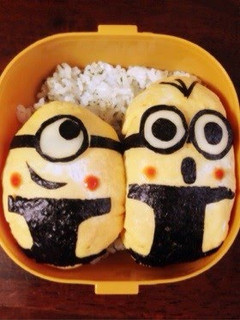 A picture of Easy Bento with Minions.